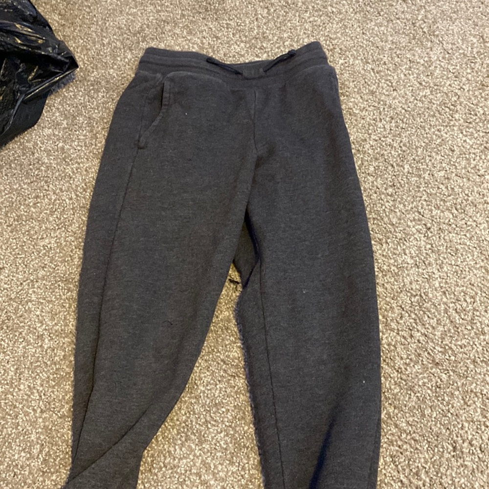Dark gray sweat pants
